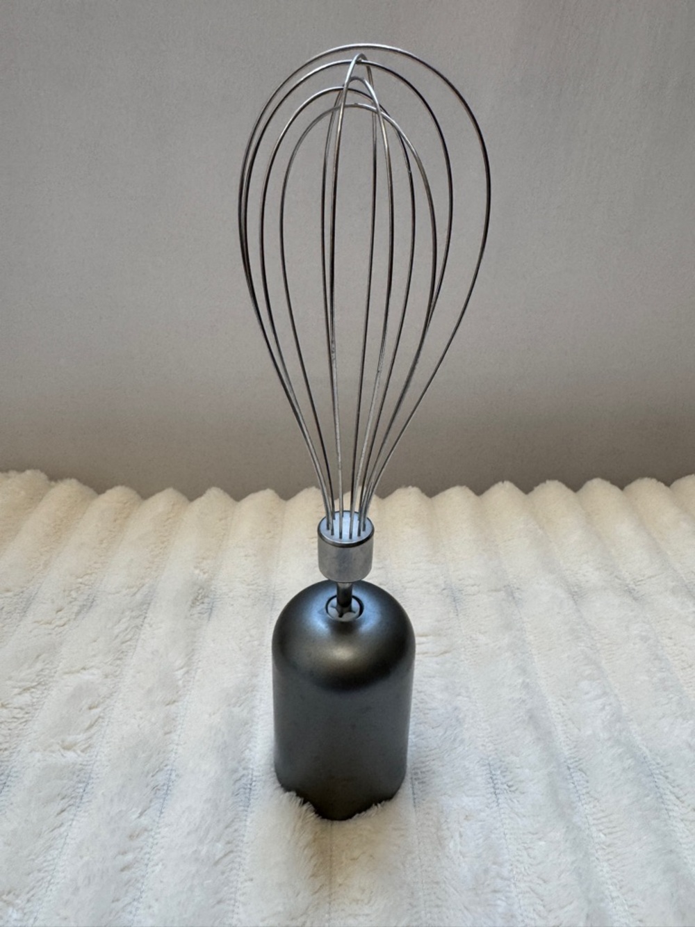 Cuisinart Gray Stainless Steel Whisk Attachment